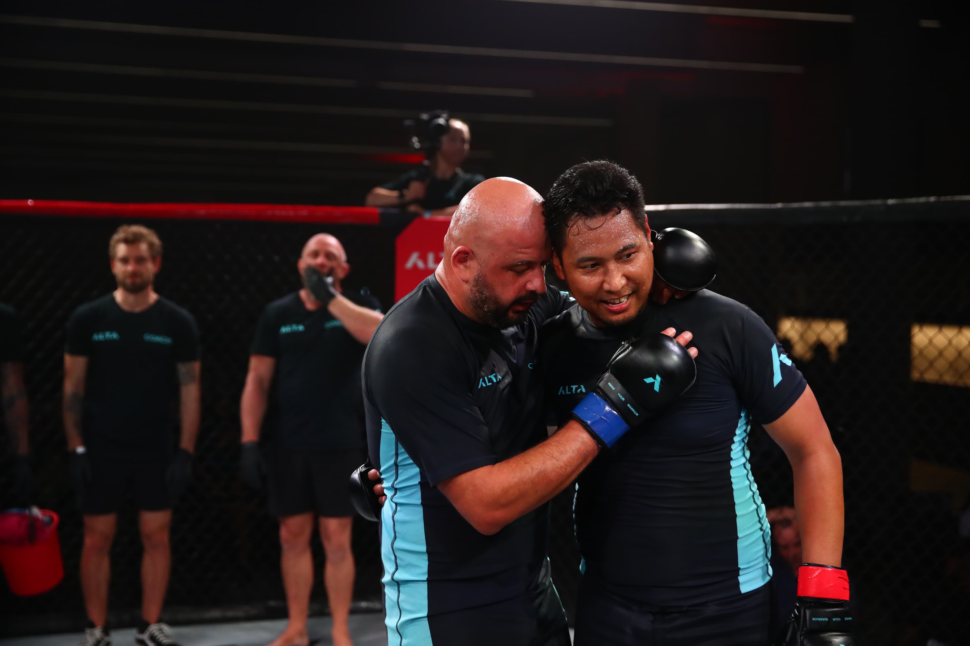 Coach and fighter